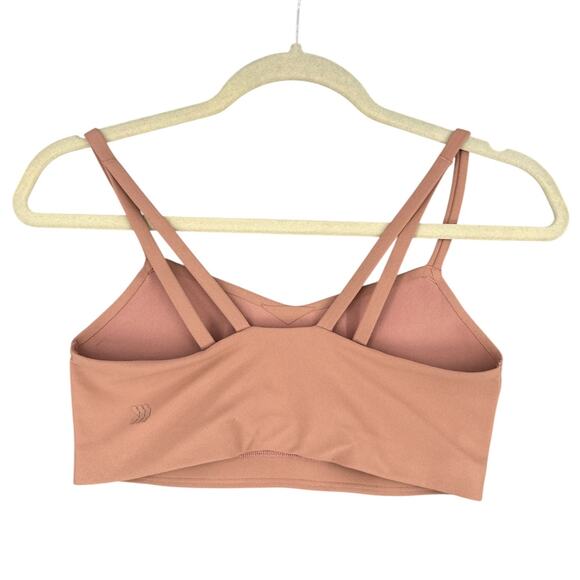 All In Motion Peach Nude Multi Strap Support‎ Athletic Sports Bra Size Small - Picture 2 of 5